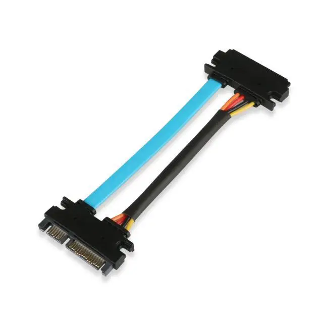 ПК DIY SATA 7 + 15 Pin Combo SATA3 источник питания 2 в 1 кабель для передачи данных провод линия