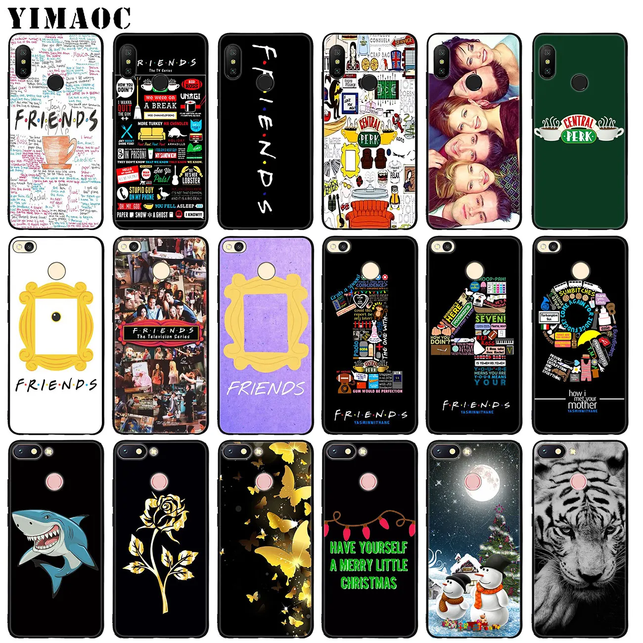 Мягкий силиконовый чехол для телефона YIMAOC Friends Season TV Xiaomi MI 10 9 9T CC9 CC9E A3 Pro 8 SE A2 Lite A1