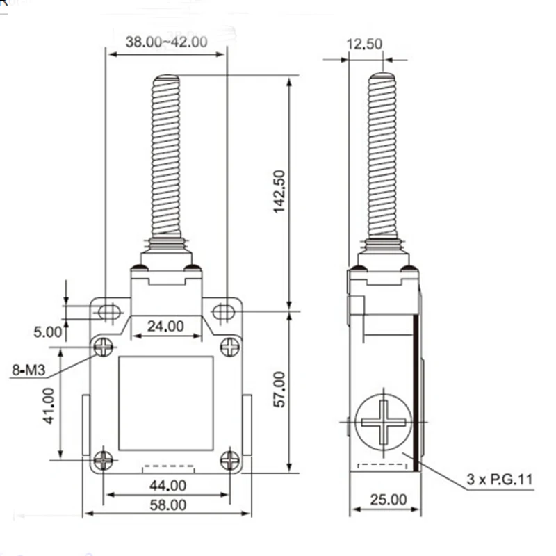 CSA 081 Высококачественный водонепроницаемый датчик движения|sensor switch|sensor limit switchsensor