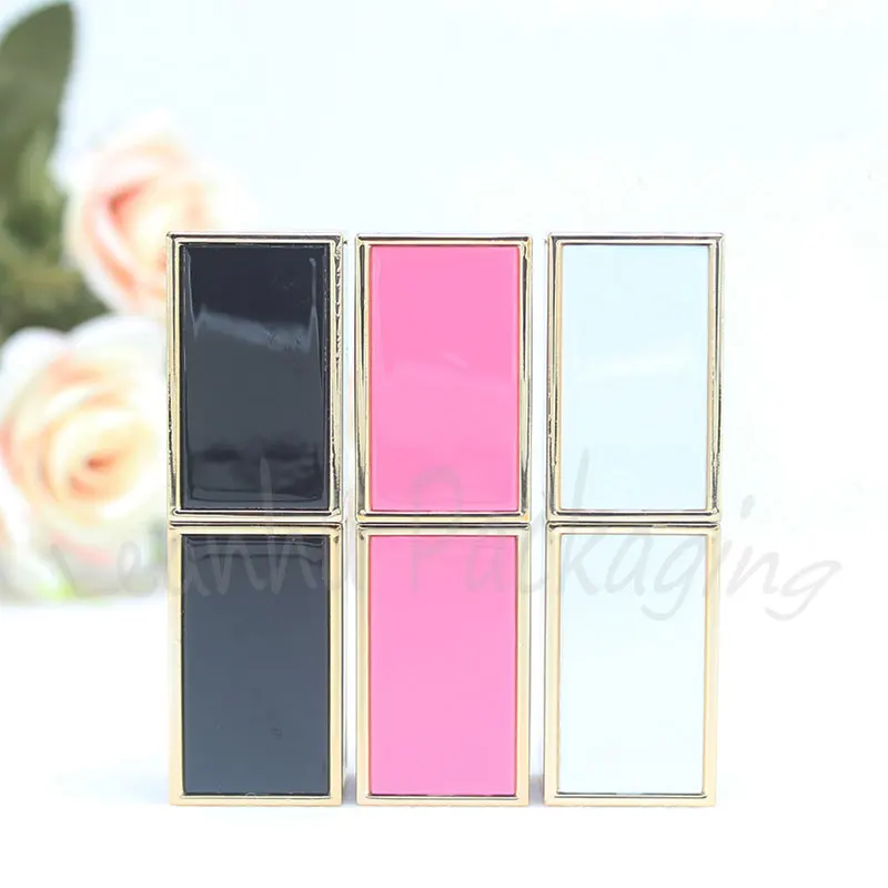 Black / Pink / White Plastic High-grade Lipstick Tube , DIY Lip Gloss Tube , Empty Cosmetic Container ( 30 PC/Lot )