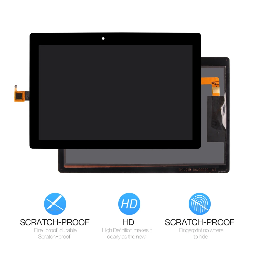 SRJTEK дисплей для Lenovo Tab 3 10 Plus TB X103F X103 ЖК Матрица панель сенсорный экран дигитайзер