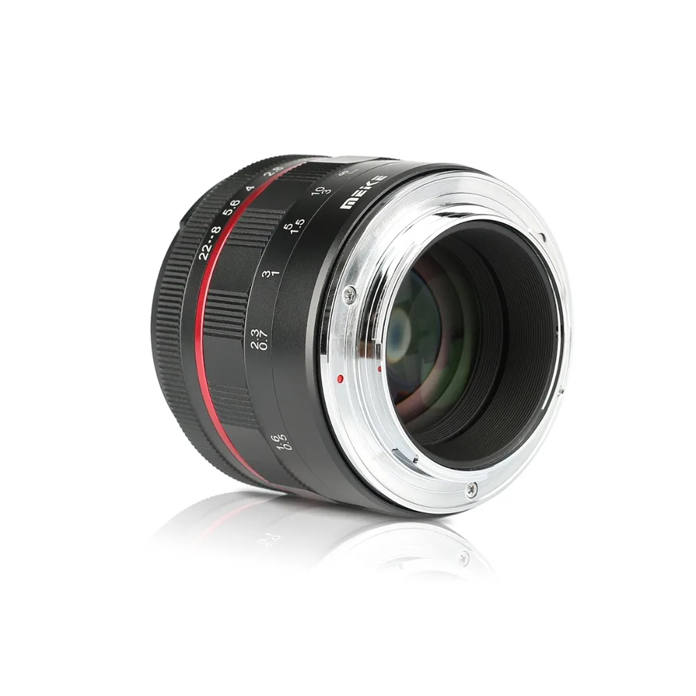 Meike MK 50 мм f/1 7 Большая диафрагма ручная фокусировка объектив для Sony E mount