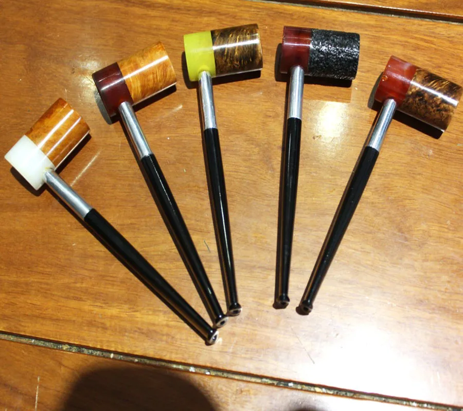 1 шт. натуральная итальянская прямая мини деревянная курительная трубка ручной