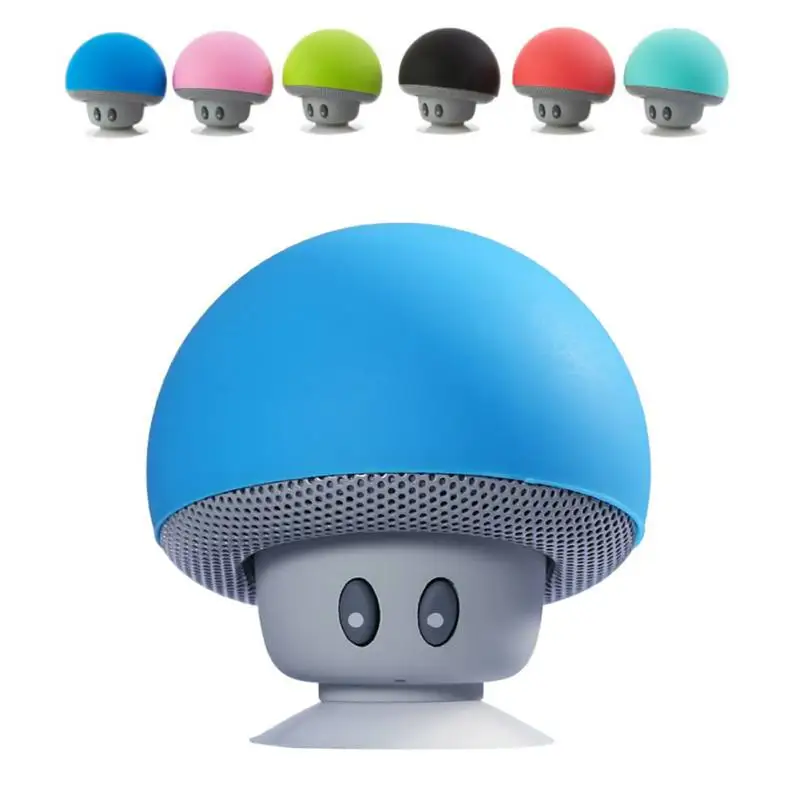 Mini Mushroom Speaker Wireless Bluetooth MP3 Player 4.1 Speakers with Mic Portable Stereo Blutooth For Mobile Phone Handsfree |