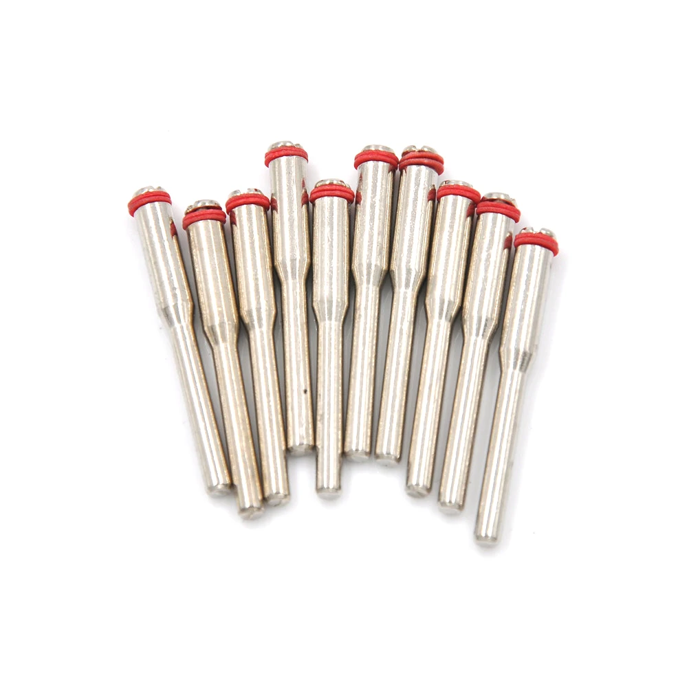

10Pc Accessories 3.175mm Miniature Clamping Connecting Lever Polishing Wheel Mandrel Cutting Wheel Holder For Rotary Tool