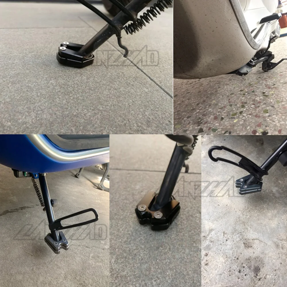Подножка для мотоцикла увеличенная пластина боковая стойка площадка увеличения