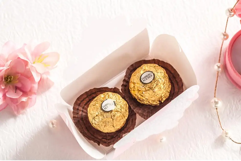 Бронзовая Корона коробка бомбониер для свадебной вечеринки день рождения