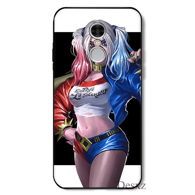 Силиконовый чехол для мобильного телефона из ТПУ Harley Quinn Xiaomi Redmi K30 Poco X2 Note 5 6 4 4X 7 Pro
