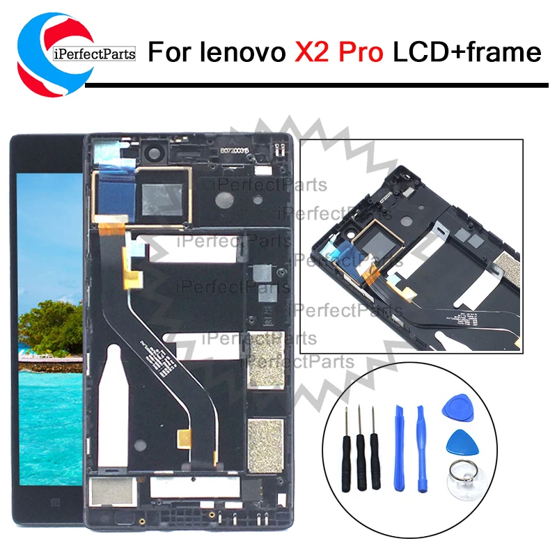 Протестировано для 5 3 &quotLenovo Vibe X2 Pro ЖК дисплей кодирующий преобразователь