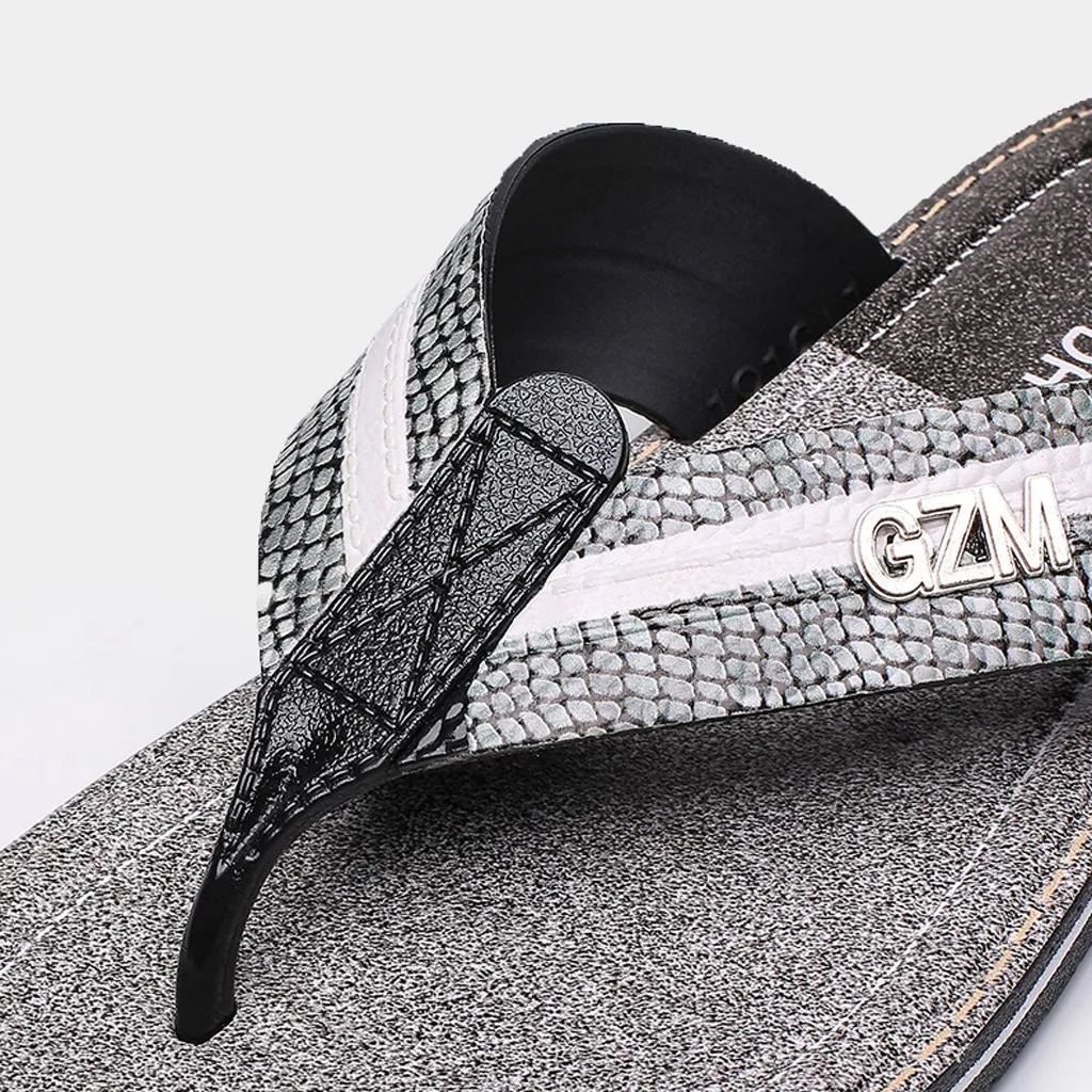 Новое поступление летние мужские вьетнамки в полоску пляжные сандалии zapatos hombre