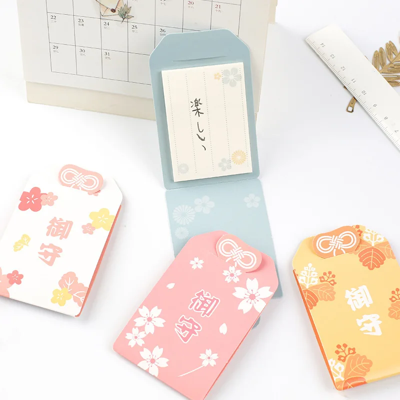 Японский kawaii sticky notes 30 листов креативные студенческие Ретро заметки для