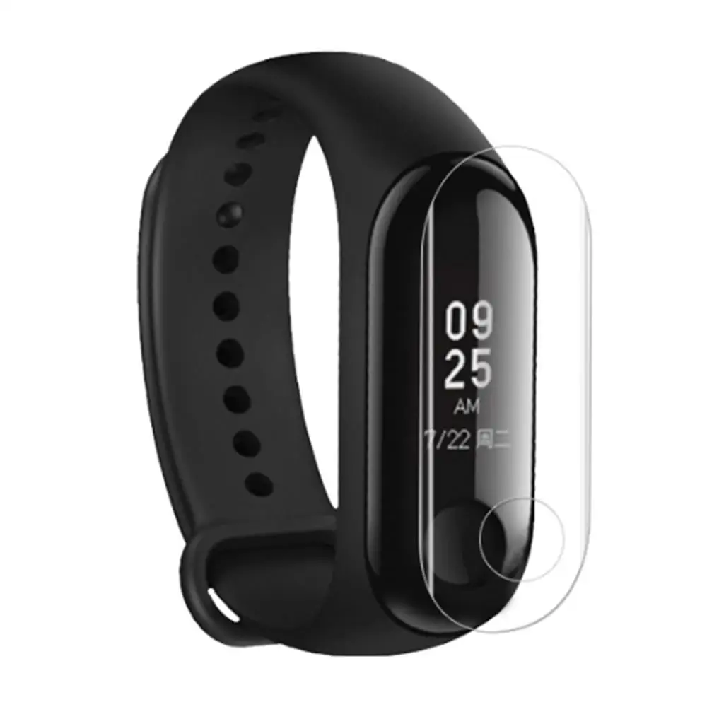 [Глобальная версия] Mi Band 3 Smart band 0,7" OLED сенсорный экран IP68 Водонепроницаемый умный Браслет фитнес-трекер Браслет - Цвет: free protector film