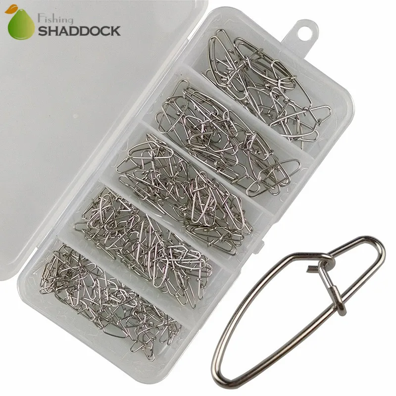 Shaddock Fishing 155 шт./компл. рыболовный Новый крючковый Соединитель с защелкой крючок