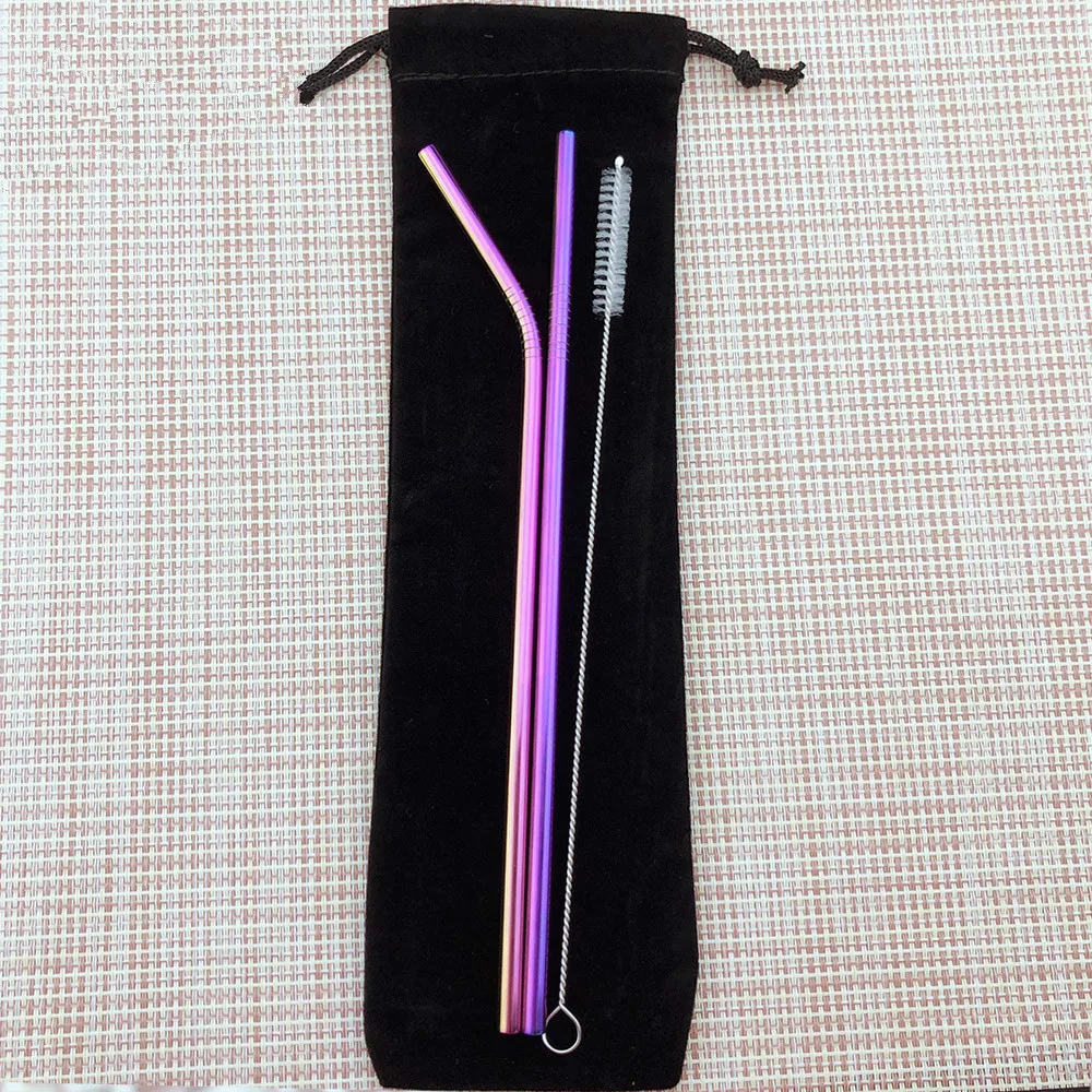 4 шт. многоразовые металлические соломинки из нержавеющей стали 304 | Дом и сад