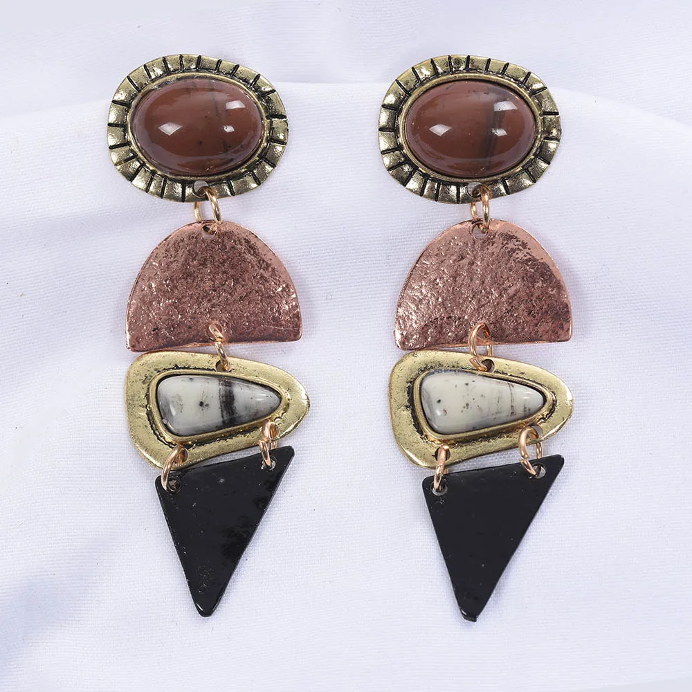 Модные висячие серьги Za Стразы для женщин очаровательные камни подвесные