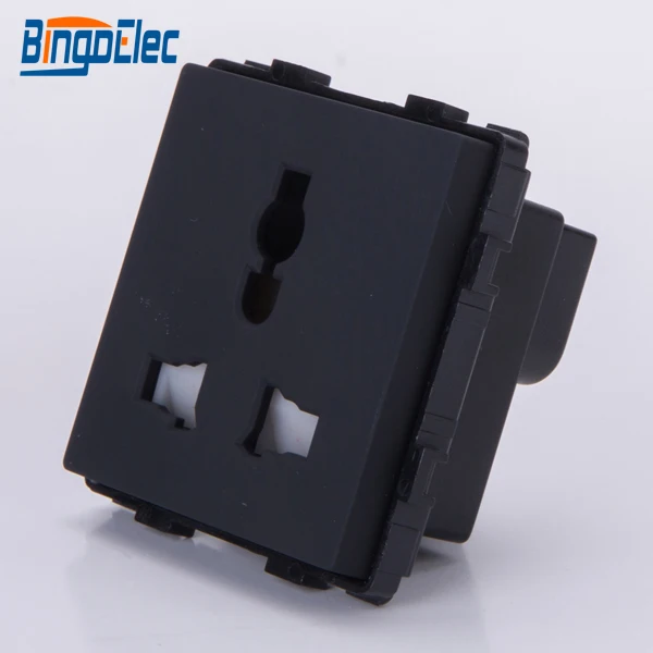 Великобритания 13a многофункциональный разъем функция часть черный розетки macth с