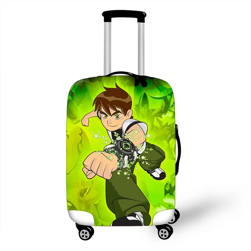 011 18 ''-32'' Ben 10 Tennyson Эластичный Защитный чехол для багажа, чехол для чемодана, пылезащитный чехол, Мультяшные аксессуары для путешествий - Цвет: 011