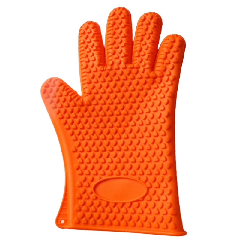 Противоскользящие силиконовые духовка Прихватки для мангала Пот Держатель
