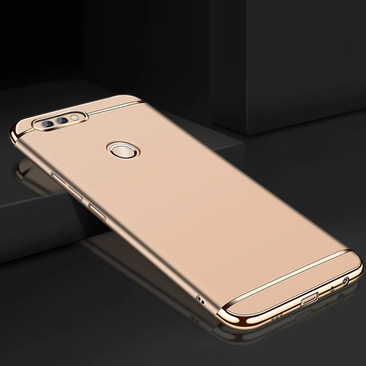 Чехол с гальваническим покрытием 3 в 1 для Huawei mate 20 P20 pro lite 20X honor 9i 10 play 8X max enjoy 9 plus nova