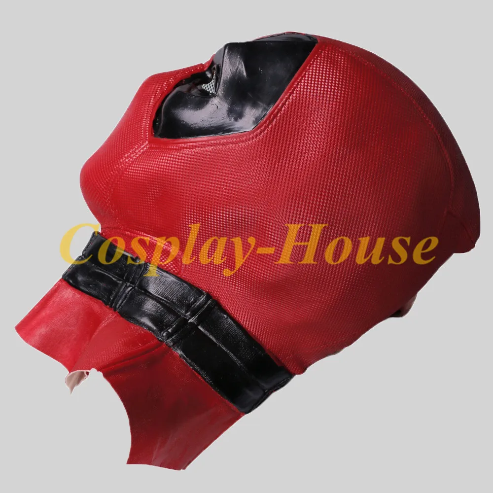 Маска супергероя Дэдпула для косплея мужские маски на все лицо дышащие латексные