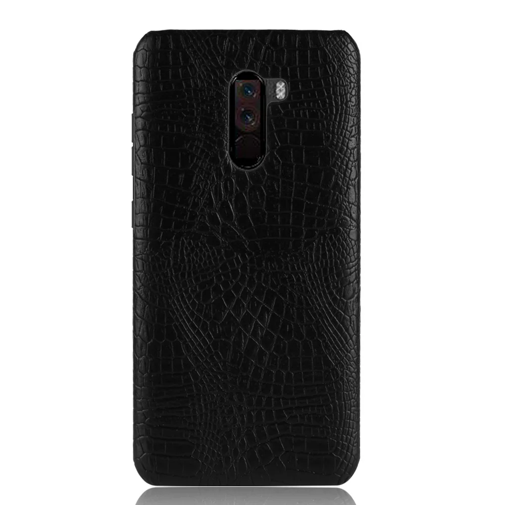 Чехол Xiomi Pocophone F1 для телефона Xiaomi Poco чехол-накладка из крокодиловой кожи