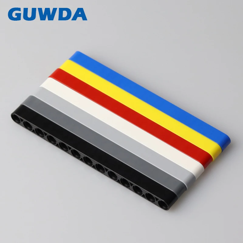 

10PCS Technic Series Liftarm 1x13 Thick Bricks High Quality Studless Beam Compatible LegoING Parts Bulk Building Blocks 41239