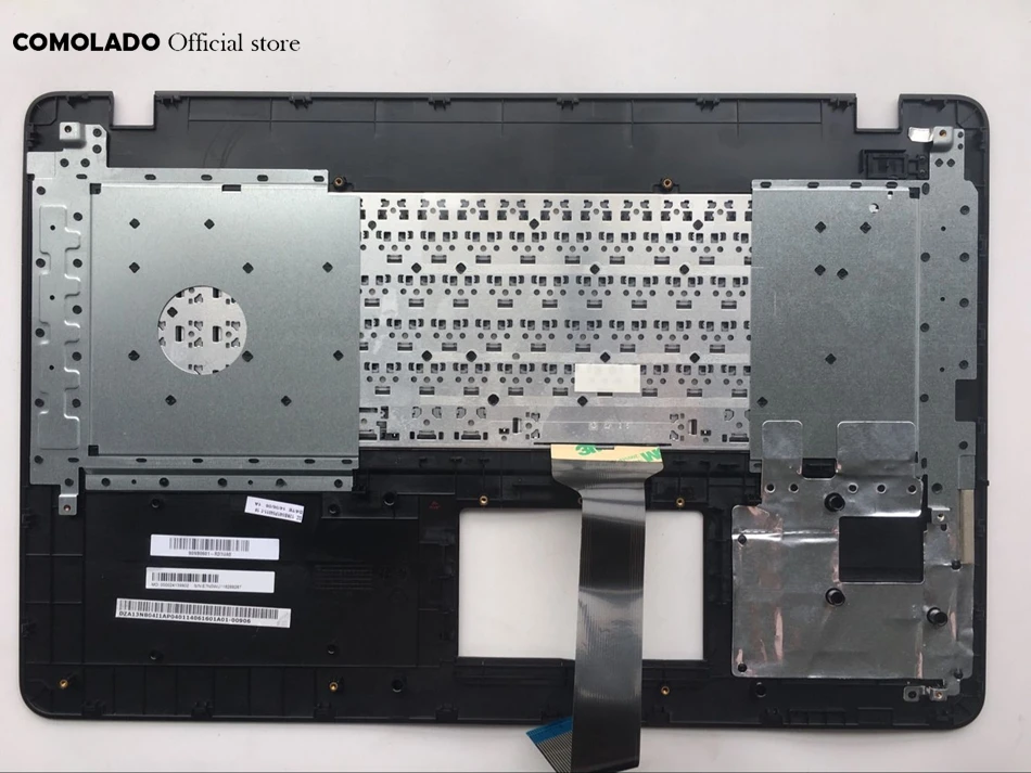 RU Русская клавиатура для Asus X751 X751LK X751LKB X751LN X751LNB с черной подставкой клавиатуры