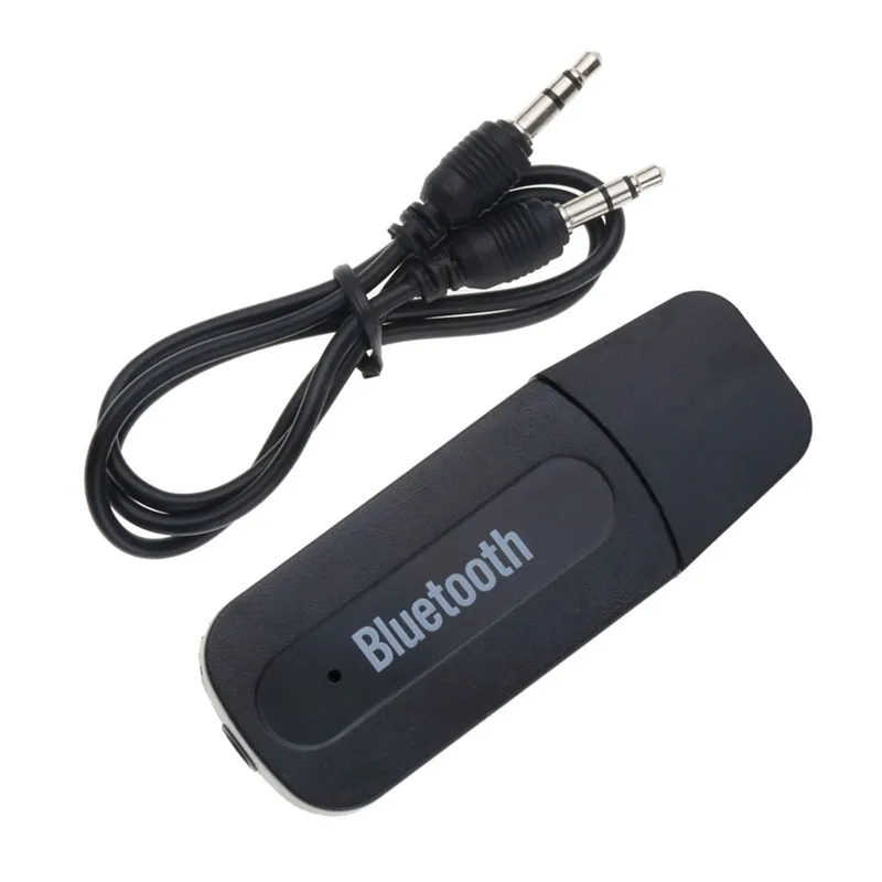 Bluetooth аудио приемник адаптер беспроводной музыка A2DP ключ с 3,5 мм разъем AUX передатчик USB зарядка для автомобиля динамик плеер