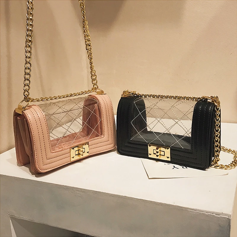 Youda/Новинка 2019 года модная женская сумка на плечо с цепочкой однотонная из