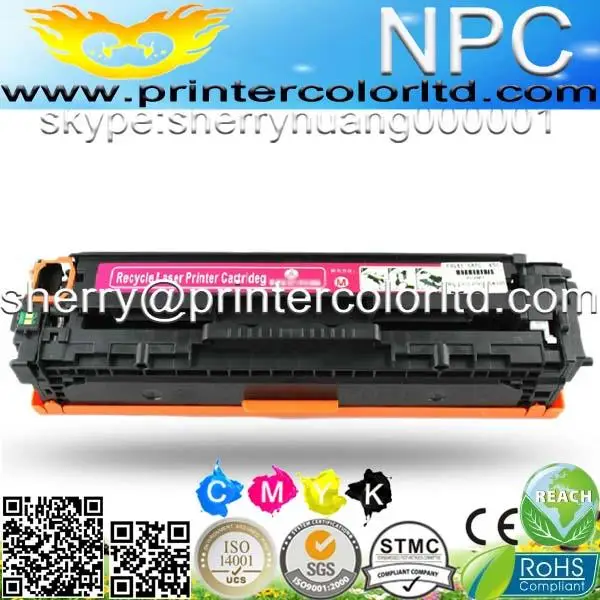Тонер картридж для принтера HP CE320A CE321A CE322A CE323A Color LaserJet CP1525n/CP1525nw/Pro