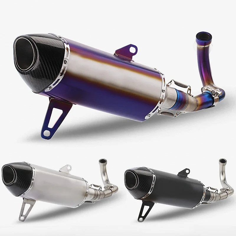 

Модификация выхлопной трубы XMAX300 Передняя секция XMAX300 Модифицированная универсальная выхлопная труба с полной секцией