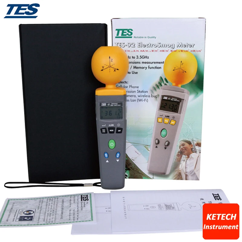EMF цифровой электрометр 3 осевой Изотропный 5 ГГц|emf radiation|tester metertester digital |