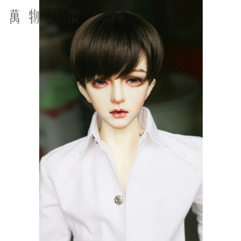 

NEW 1/3 1/4 1/6 BJD SD MSD YOSD Doll Wig Doll Caramel Dark Brown Short hair