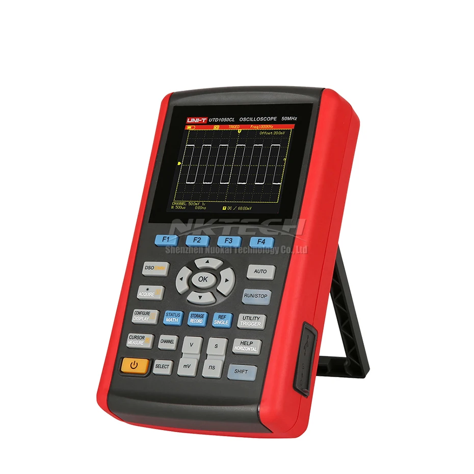 UNI T UTD1050CL UTD1025CL Ручной цифровой осциллограф мультиметр измеритель объема TFT