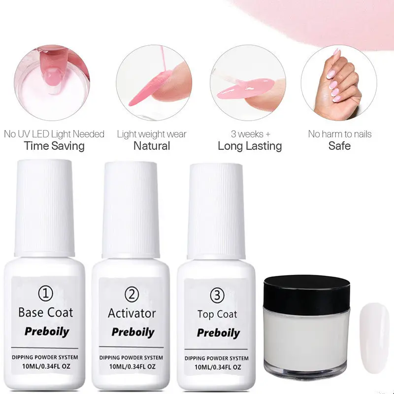 4 шт./компл. лазерный Nail Art Dip порошок для Цвет натуральный сухой без лампа для лечения Ногтей, Системы порошок Гелевые Ногти украшения - Цвет: 4pcs Set10