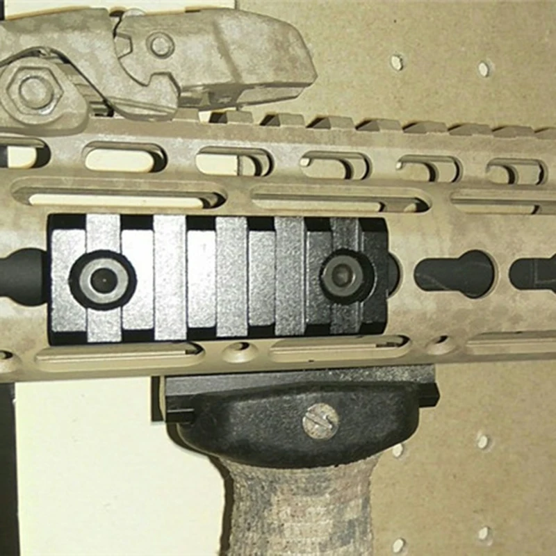 Тактический охотничий рельс 2 дюйма с 5 слотами Пикатинни Вивера поручень