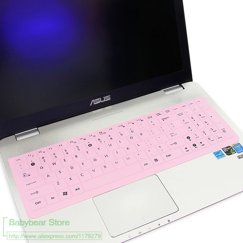 15 дюймов силиконовый чехол для клавиатуры ноутбука протектор Asus 6 &quotK501UX K501UW Q504UA