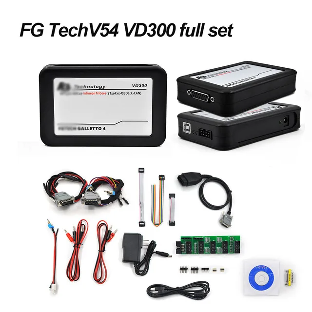 vd300 Fgtech Galletto 4 Master V54 функция BDM зонд BDM Рамка для KESS K-TAG fg tech galletto V54 ECU чип тюнинг ecu программист - Цвет: vd300