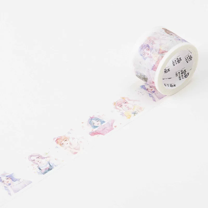 3 см * 5 м милые девушки Маскировочная лента альбом Скрапбукинг Декор васи