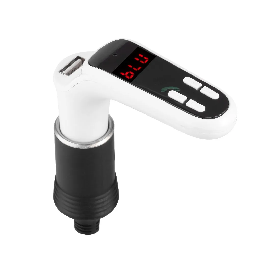 MP3 Player Bluetooth FM Transmitter Bluetooth Car Kit Handsfree FM Transmitter Radio MP3 Player USB Charger& AUX USB Charging