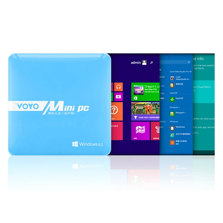 Upgrate Voyo окна 8.1 4 ГБ оперативной памяти 64 ROM Z3735 четырехъядерных процессоров бизнес