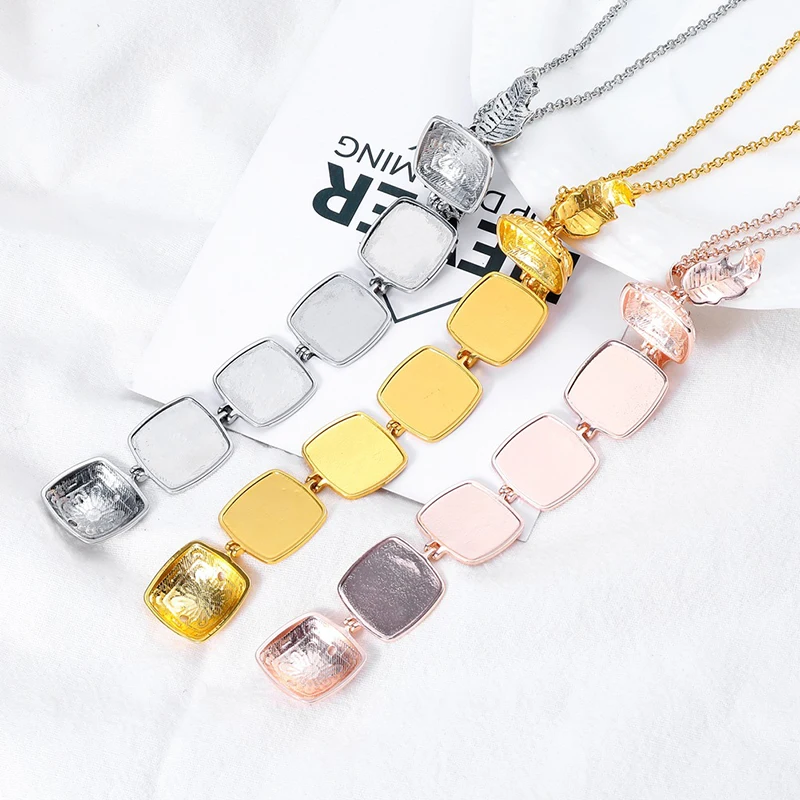 DoreenBeads волшебное фото кулон с памятью плавающий медальон ожерелье крылья Ангела