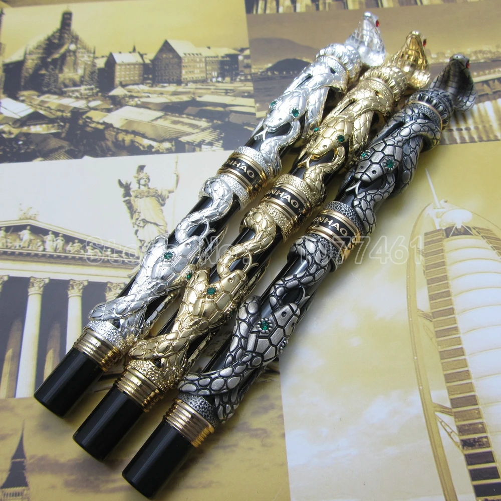 Ручка перьевая jinhao 3 шт. с подарочной коробкой 3d-модель Кобра J15U03 | Канцтовары для