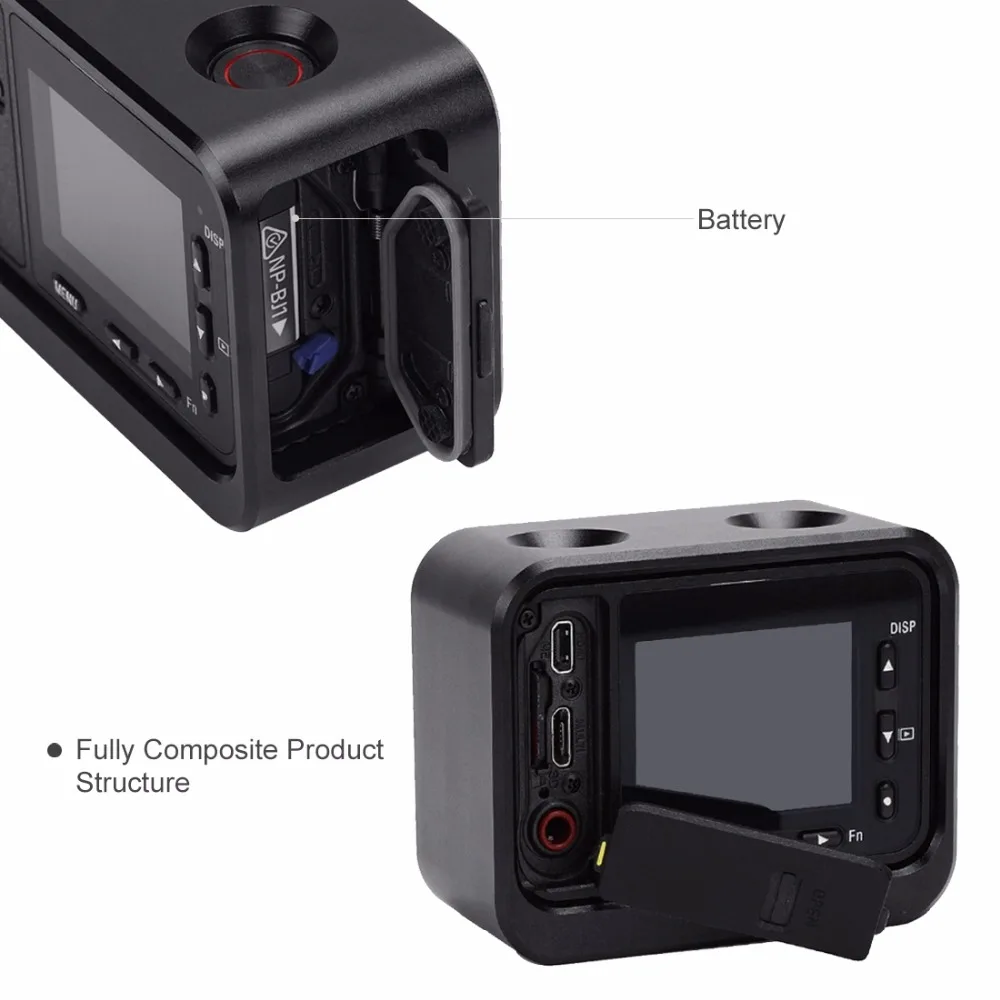 PULUZ для sony RX0 алюминиевый сплав Защитная клетка+ 37 мм УФ фильтр объектив+ солнцезащитный козырек с винтами и отвертками