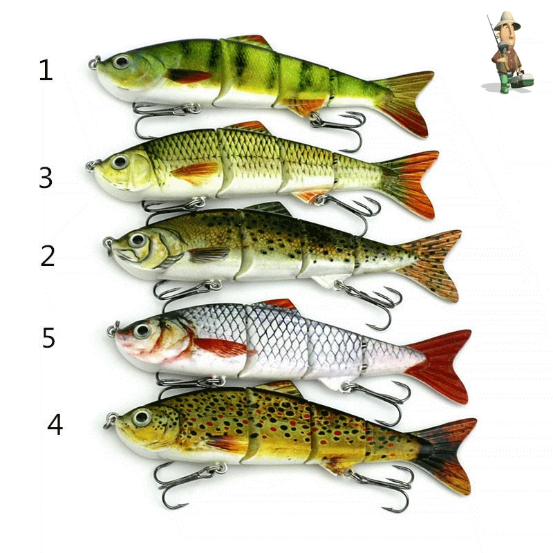 Сегментов Pesca Рыболовные Приманки Шарнирно-Рыболовные Жизни как Ребенок с