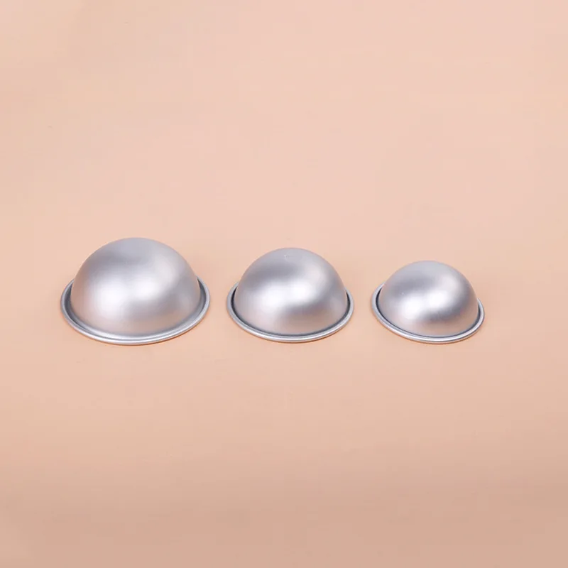 1 шт. 5 см утолщенная полукруглая форма для торта из алюминиевого сплава бикини