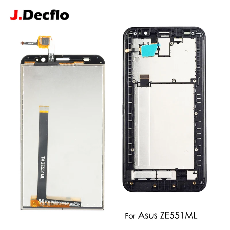 Для Asus Zenfone 2 ZE551ML Z00A Z00AD Z00ADB полный Сенсорный экран планшета ЖК дисплей Дисплей