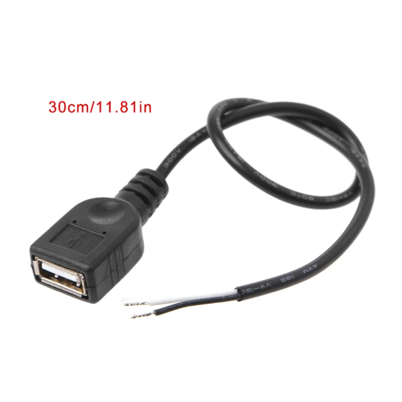 1 шт. USB 2 0 гнездовой разъем Pin провода зарядный кабель шнур DIY 30 см | Электроника