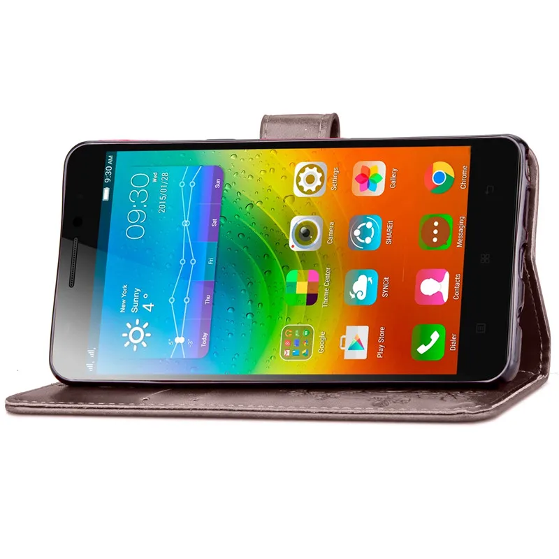 Чехол для Lenovo A7000 a Роскошный чехол телефона из искусственной кожи A7000a A 7000 задней