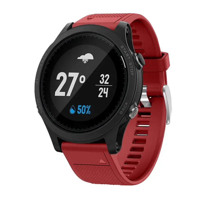HL 2017 замена из силикагеля мягкий быстросъемный набор ремешок для Garmin Forerunner 935 GPS